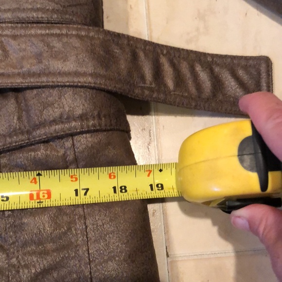 Kenneth Cole Vegan Leather Hooded Coat Jacket - Picture 15 of 16